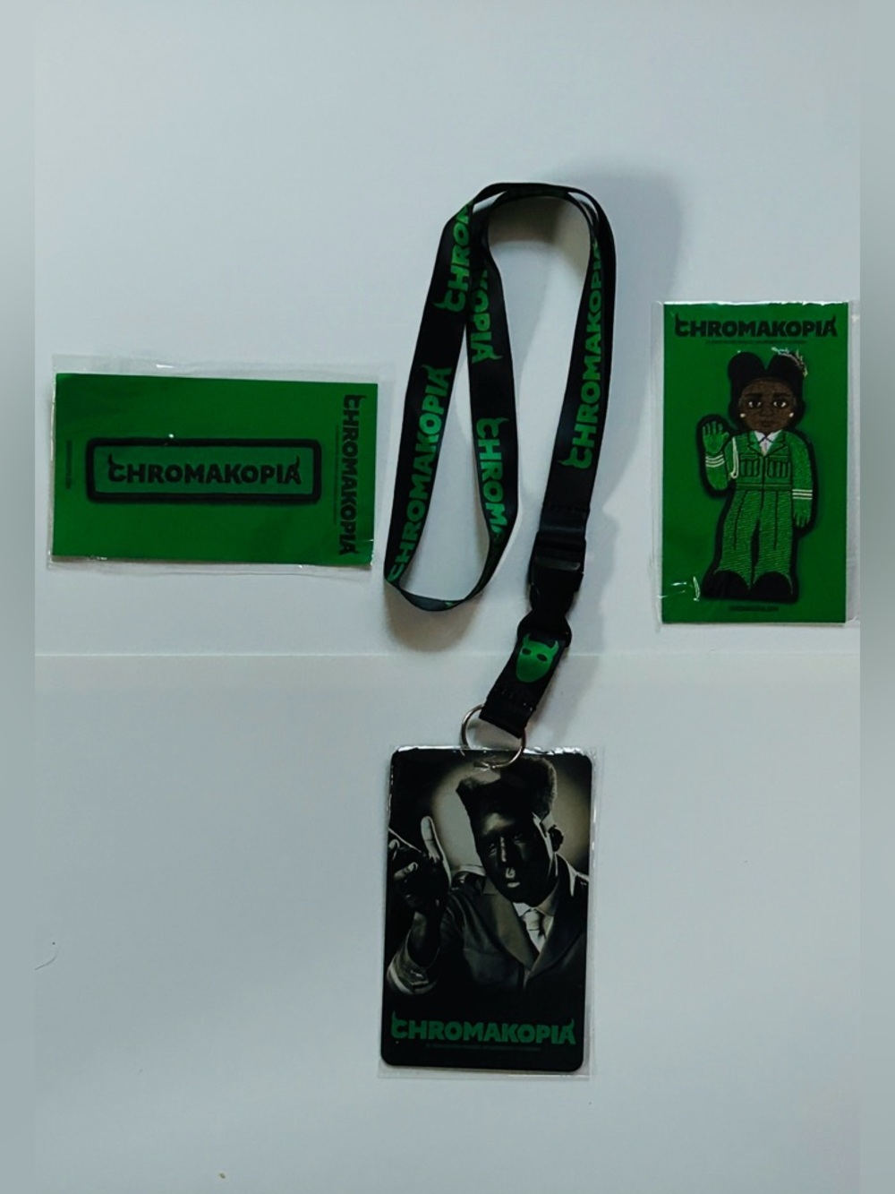 NEW! Tyler the Creator Chromakopia Tour Patches, Laminate & Lanyard Keyring-NWT
